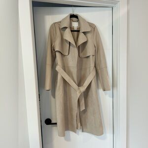 Brand New H&M Trench Coat, size small